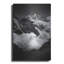 «Mountains BW» par istvan Nagy, art mural en métal-494627204