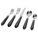 BIA Cordon Bleu Diana 5 Piece 18/10 Stainless Steel Flatware Set, Service for 1