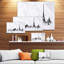 Paysage urbain «Paris with Eiffel Silhouette», peinture-35123763-21971344