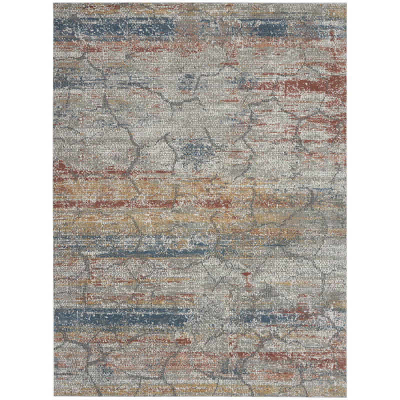 Abstract Area Rug, Rectangle 282 x 389cm