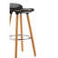 Kai Bar Stool with Solid Wood Frame-43507252