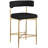 Klaas Upholstered Counter Stool with Metal Frame-88514428
