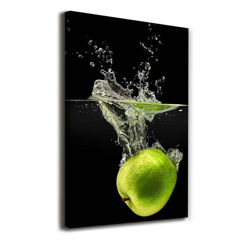 Green Apples - Wrapped Canvas Print