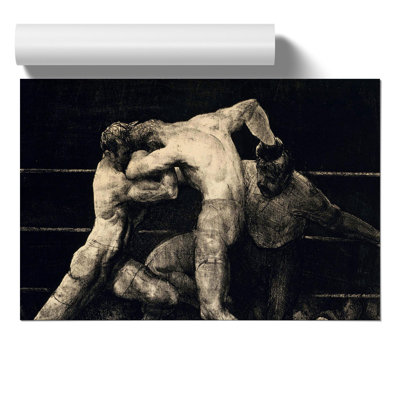 A Stag at Sharkeys by George Bellows - Frameless Print