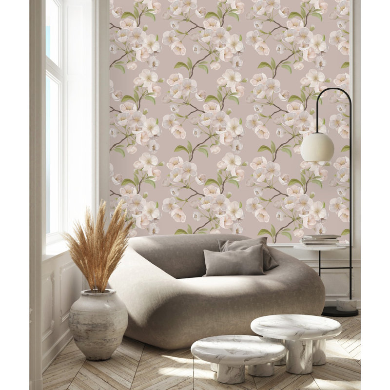 Floral Tile, 2.08' W x 18.75' L