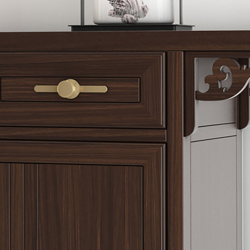 Buffet en bois massif de style chinois