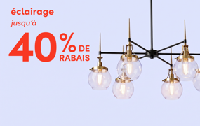 éclairage en solde