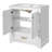 30" Luxurious Bathroom Vanity With Ceramic Sink Bathroom Vanities Cabinet Bathroom Storage Cabinet-13534994