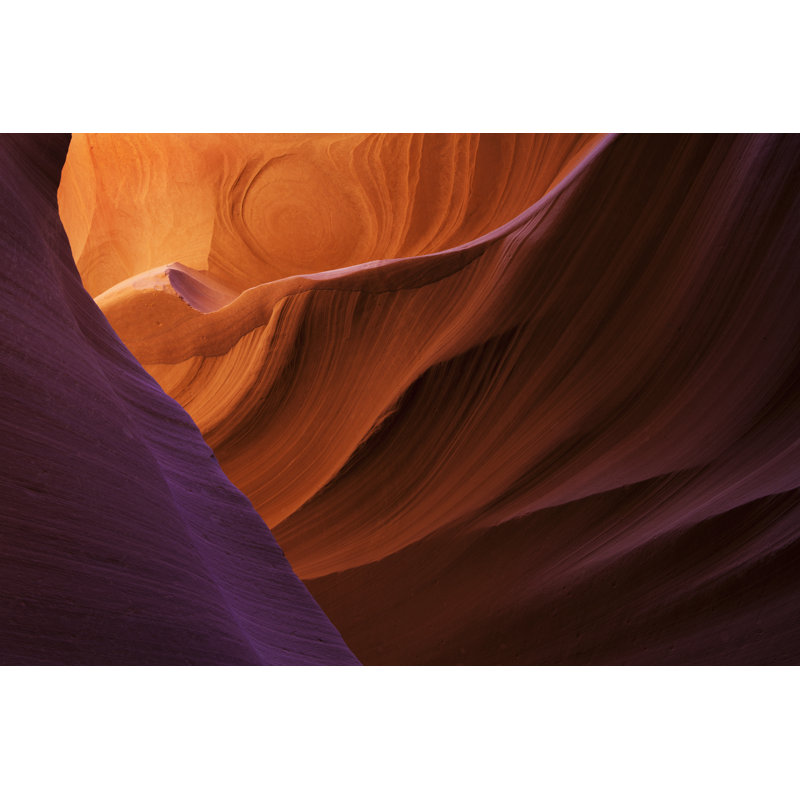 Antelope Slot Canyon by LucynaKoch - Wrapped Canvas Print, 30cm H x 46cm W x 3.8cm D