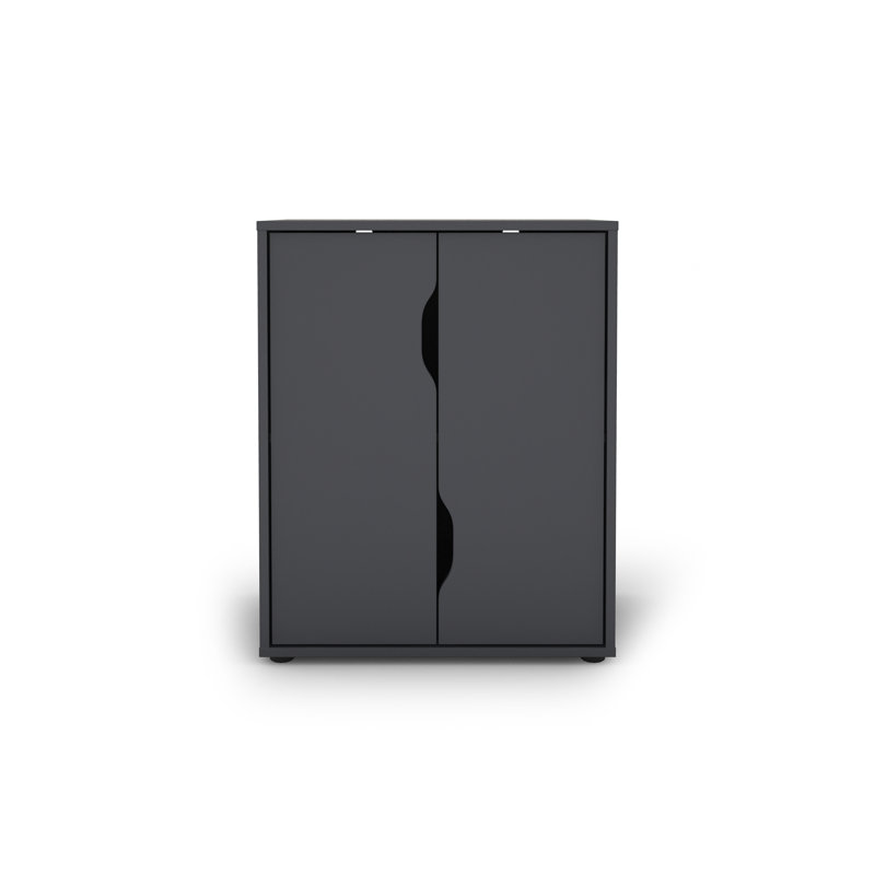 Oliviana Filing Cabinet, Black