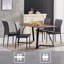 Lelania Modern Faux Leather Upholstered Dining Chairs-910955381