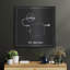 Art mural en métal luxueux «Home Imprement 4 Black» par Myles Sullivan-106418975