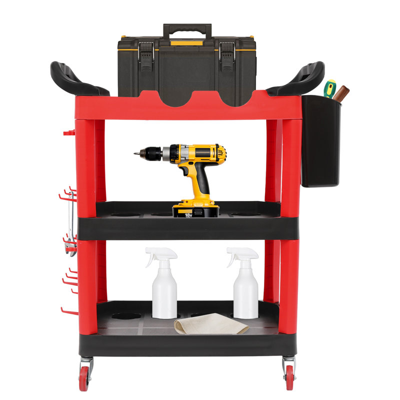 Tool Storage Organizer Cart With Wheels