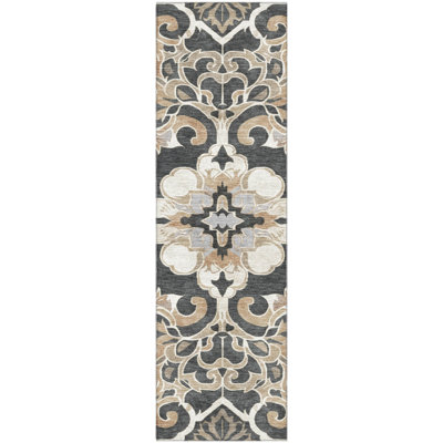 Premium Machine Washable Ralston AMF1947 Global Rug