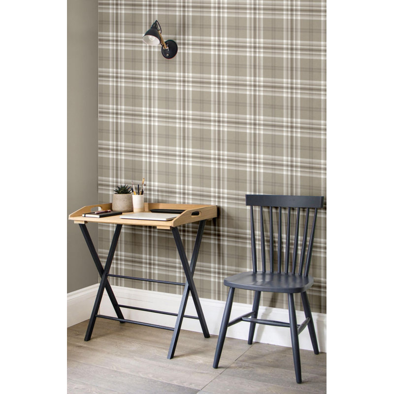 Kelso 10.05m x 53cm Matte Wallpaper Roll, Natural