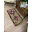 Tapis en laine rustique brun 19,7 x 39,4 po