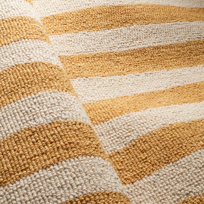 Tapis en laine micro crocheté à la main Silas, Rectangle 9 pi 6 po x 13 pi 6 po