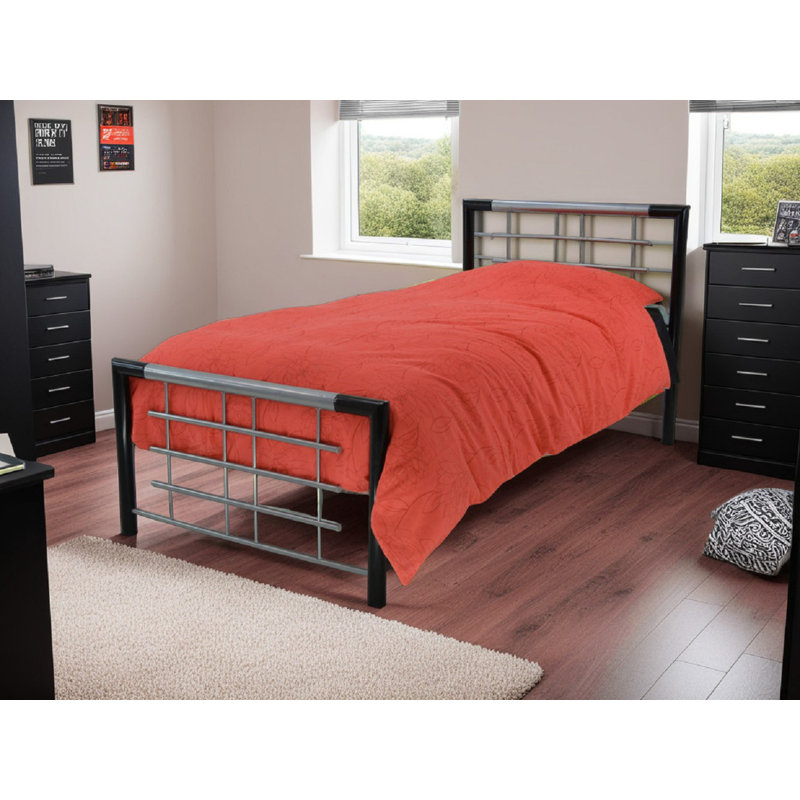 Kirke Metal Bed, Single (3')
