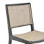 Chaise d'appoint à dossier bas Arienne