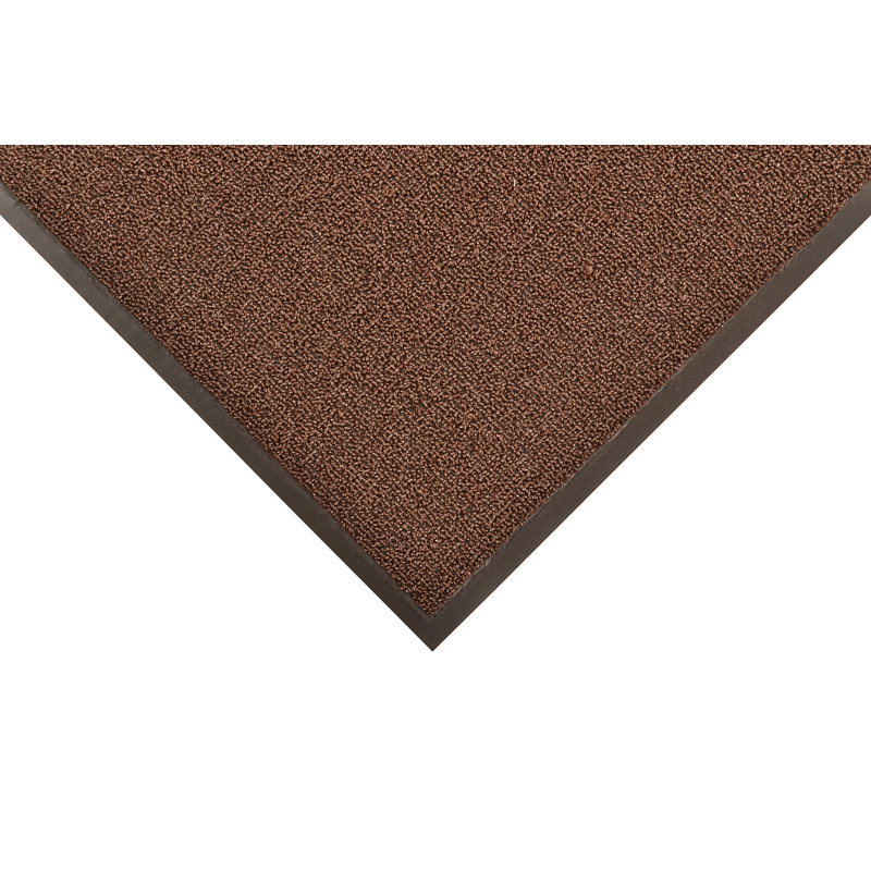 Alke Non-Slip Outdoor Doormat, 3' x 6', Black