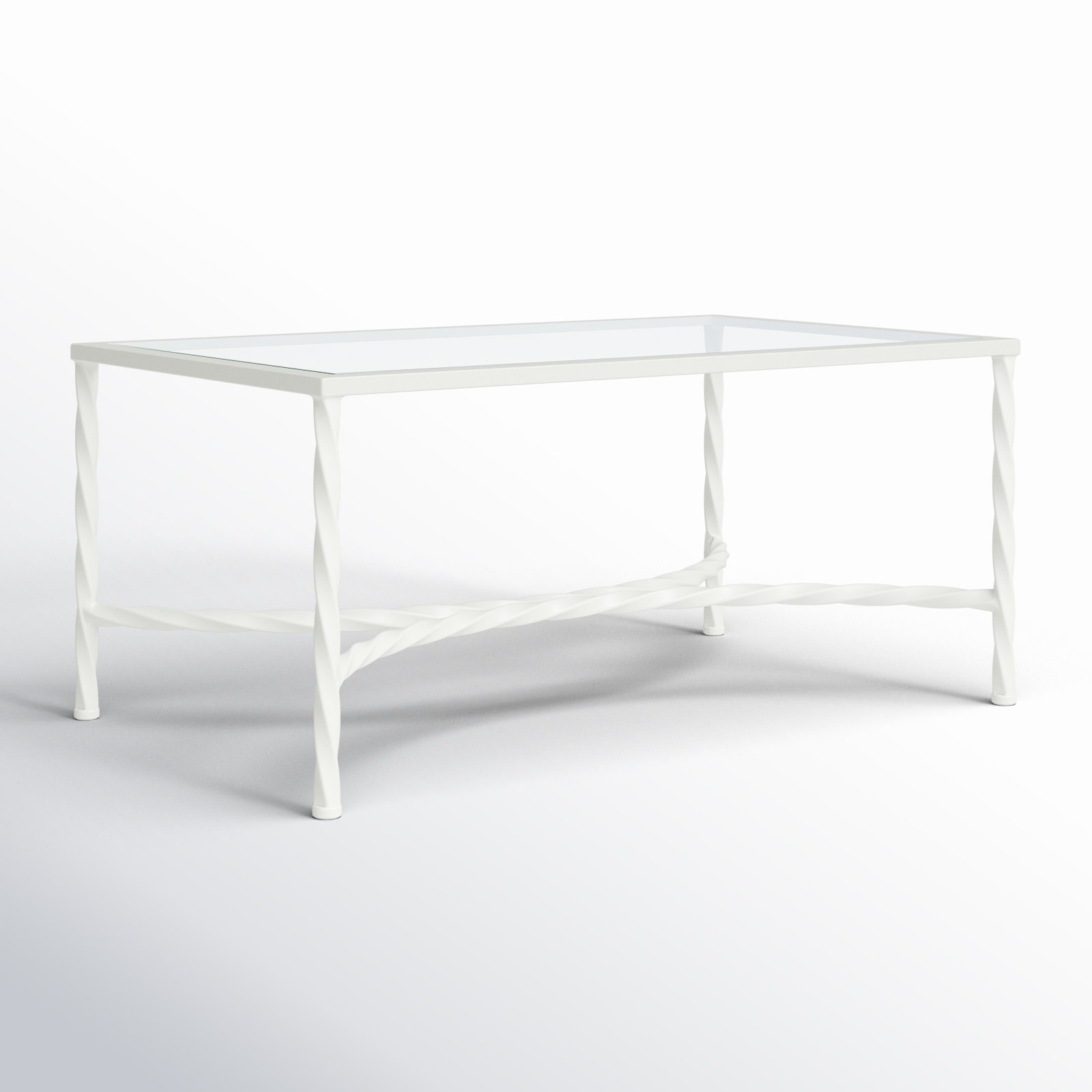 Keely Coffee Table, White