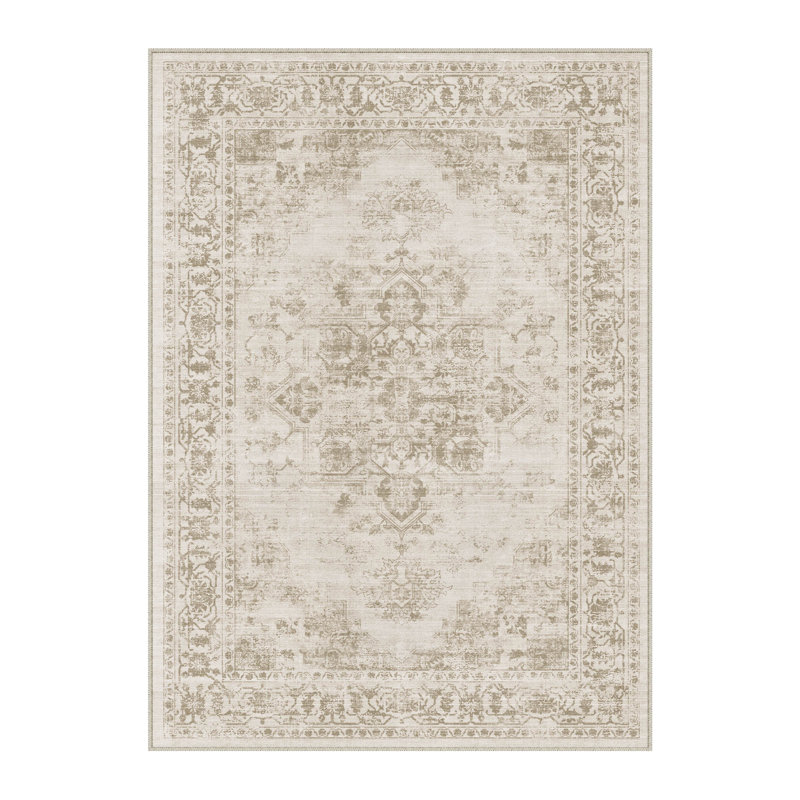 Leon Oriental Brown Area Rug, Rectangle 8'6" x 11'6"