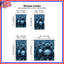 Rideaux obscurcissant Skulls With Roses Skulls-129085464-129085467