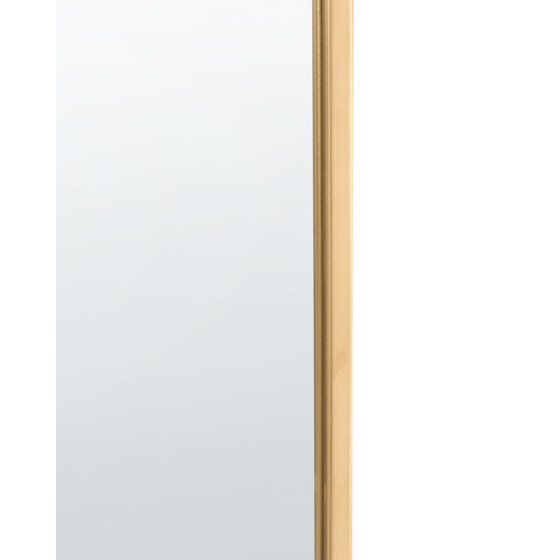 Metal Oval Floor Mirror