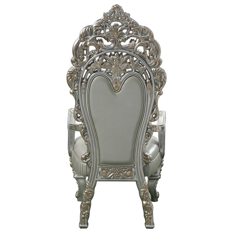 Chaise avec accoudoirs (ensemble de 2), Beige