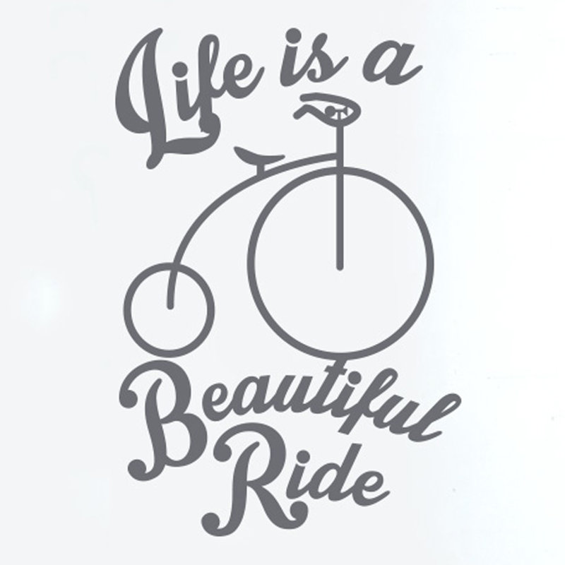 Wall Decal, Grey, Large