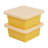 ECR4Kids Stackable Square Bins with Non-Snap Lids, Multipurpose Organization, 2-Pack-100032950