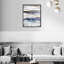 Modern Gray Brush Stroke Painting Print-69341762-69341761