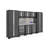 Bold Series 76.75'' H x 132'' W x 18'' D 9 Garage Storage Cabinet Set-39586018-39586096