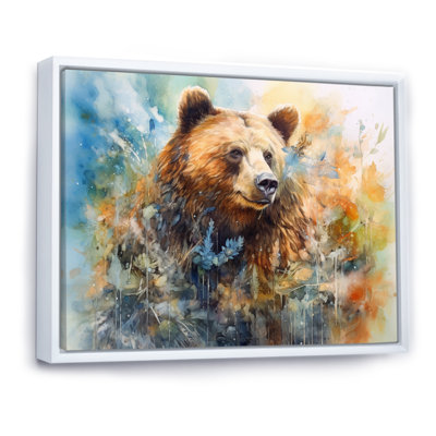 Majestic Grizzly II sur toile