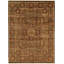 Wool Oriental Area Rug in Brown