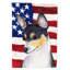 2 côtés en polyester de 2 côtés american drapeau de jardin-1288238481
