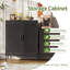 Armoire de rangement en métal avec 2 portes et 2 tablettes réglables, armoire de rangement en acier-240634118
