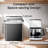26 Lbs 2 sizes of bullet ice Maker, Camping and Party Ice Maker with Handle,  Kitchen Portable Ice Maker Machine with Self-Cleaning-85765167