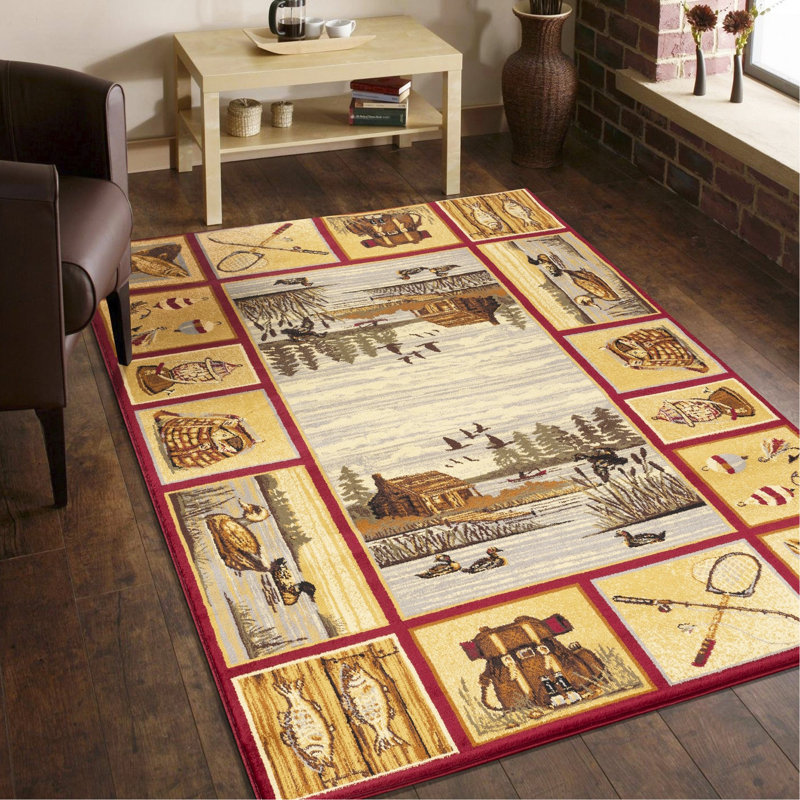 Tapis multicolore, Tapis de couloir 2 pi 7 po x 7 pi 3 po