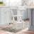 Library 3 Step Wood Step Stool-367190659