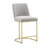 Upholstered Counter Stool with Metal Frame-70133970-70133972
