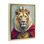 «King Lion Regal Portrait Floater», art mural par Kim Allen