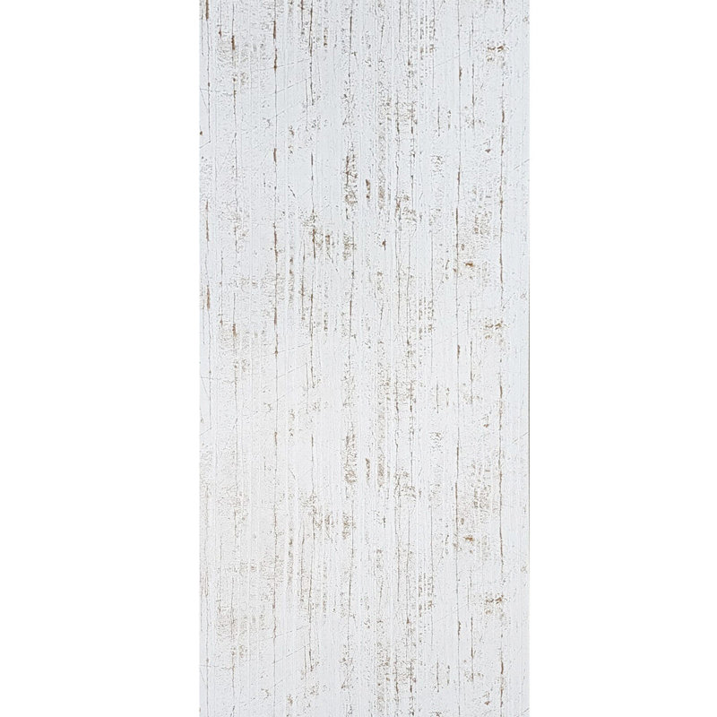 Papier peint Heatherly or blanc cassé, fissures métalliques, faux plâtre patiné