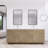 Irline 83.46'' Double Bathroom Vanity with Acrylic Top-889630934