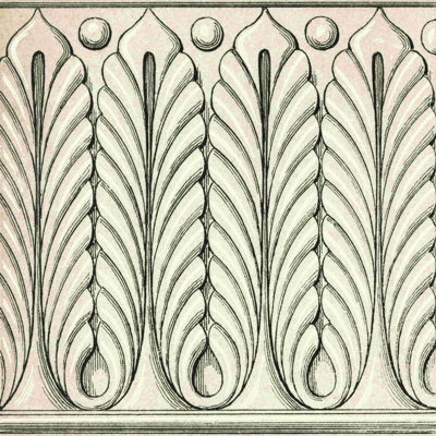 Motif de carreaux ornementaux