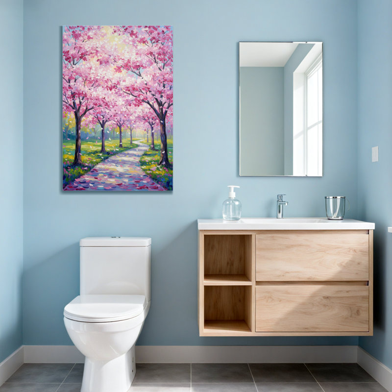 Art sur toile, paysage et nature, H 40 po x l 28 po