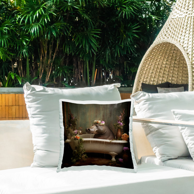 Outdoor Throw Pillow