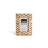 Zig Zag Frame White & Brown-1482139913