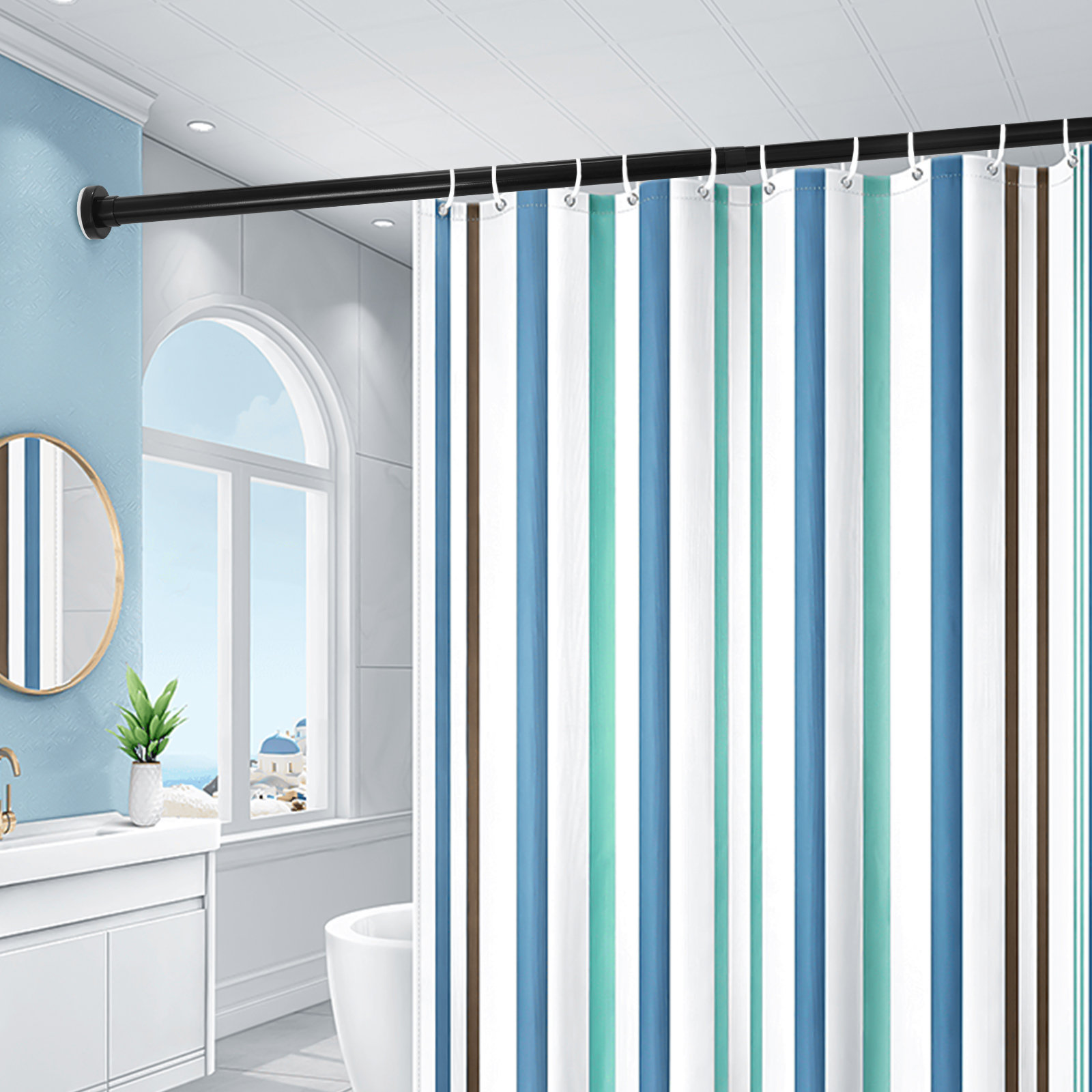 [BIG SALE] TopRated Shower Curtain Rods You’ll Love In 2024 Wayfair