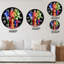 Horloge murale arc-en-ciel-587530272